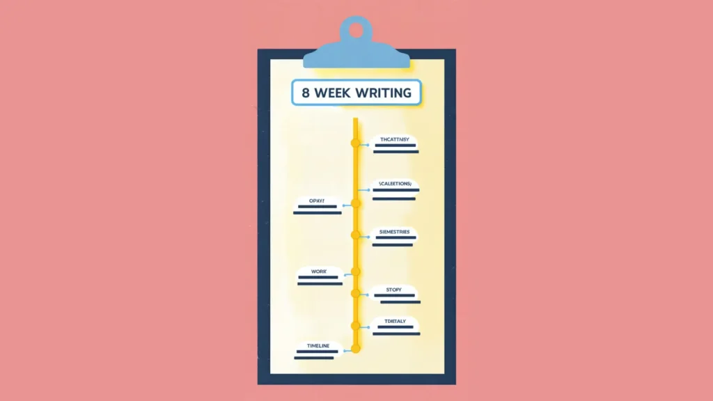 8-week essay writing timeline