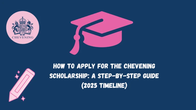 How to Apply for the Chevening Scholarship: A Step-by-Step Guide (2025 Timeline)