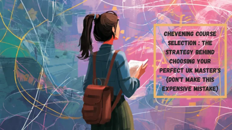 Chevening Course Selection : The Strategy Behind Choosing Your Perfect UK Master's (Don't Make This Expensive Mistake)