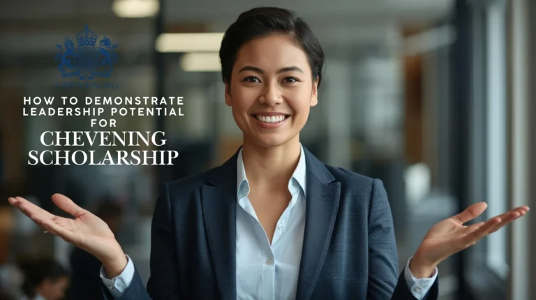 How to Demonstrate Leadership Potential for Chevening Scholarship: Your Complete Guide