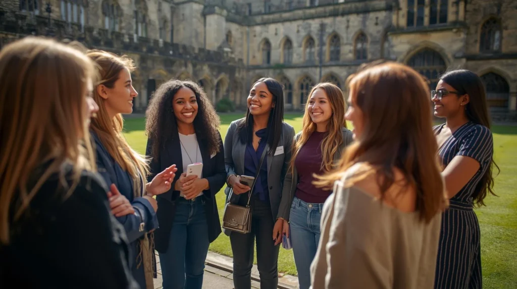 Chevening Selection Process: Your Complete Guide to Landing the UK's Most Prestigious Scholarship 2 Inspirational photo of diverse Chevening scholars in UK setting