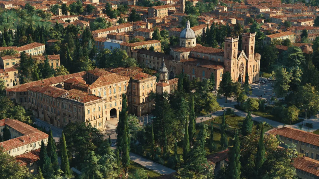 University of Siena campus or the city of Siena Italy here